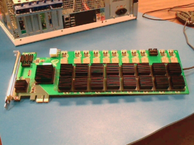 Pico Computing EX-300 - 16 FPGAs on one PCI Express card